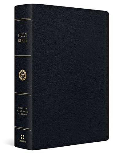 ESV Super Giant Print Bible: English Standard Version, Super Giant Print Bible, Black Genuine Leather von Crossway Books